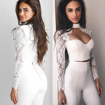 

Elegant White Black Crochet Lace Crop Top Women 2017 Summer Sexy front open Short Halter Tops Camis Party Girls Tank Top