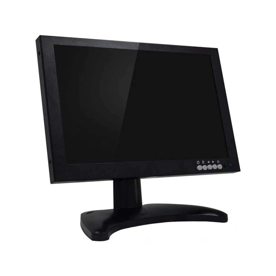 Wearson 10.1 Inch Metal IPS LCD Monitor BNC VGA HDMI Input 16:9 HD 1280x800 With Bracket for PC CCTV Home Security etc