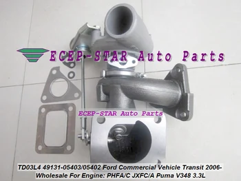 

TD03L4 49131-05403 49131-05402 49131-58650 Turbo For Ford Commercial Vehicle Transit 2006- PHFA PHFC JXFC JXFA Puma V348 3.3L