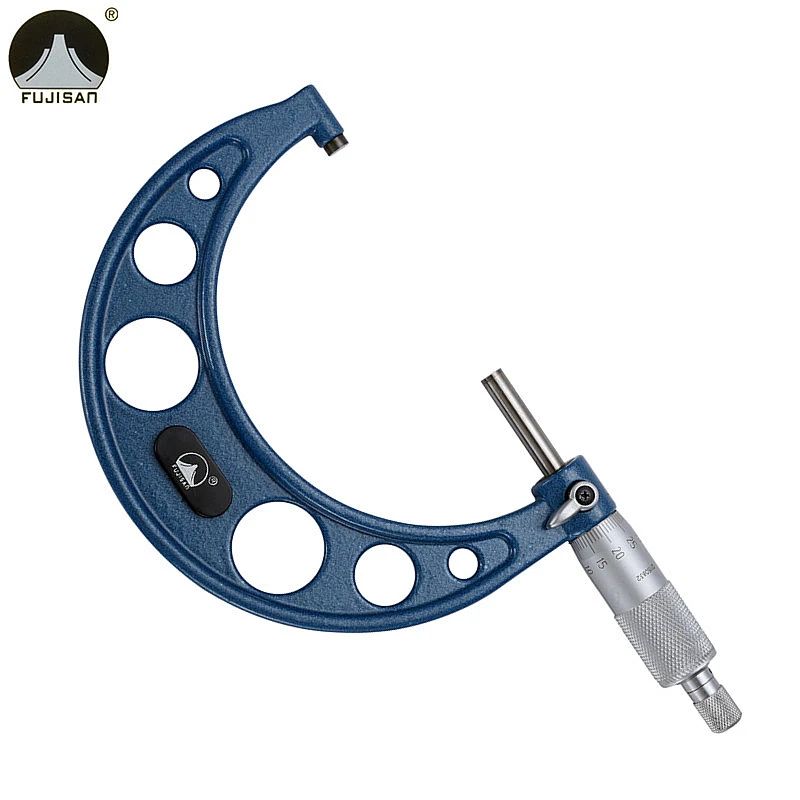 FUJISAN Metric micrometer outside 75 100mm 0.01mm micrometer spiral measuring tools ferramenta