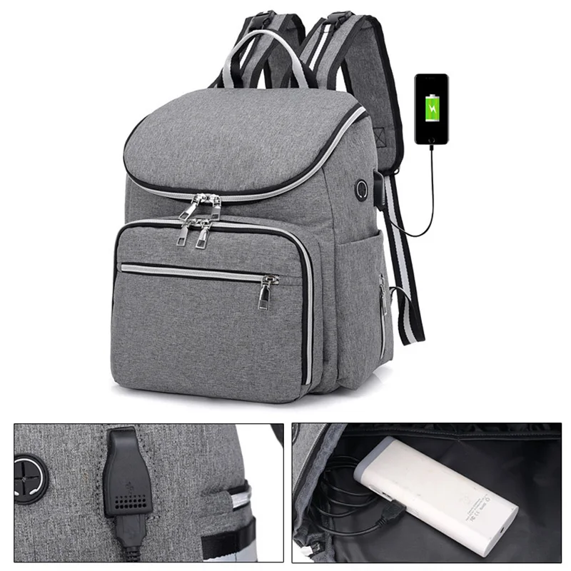 Baby Diaper Bag Multifunctional Newborn Nursing Bags Baby Care Mummy Maternity Travel Backpack Toddler Stroller Hang Bag BB6061 (1)