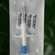 WS 100 шт 1,4*8 мм рчид чип для домашних животных собака Инжектор Шприц для животных 134,2 кГц FDX-B