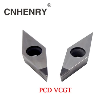 

2 PCS PCD Turning Inserts VCGT110301/02/04/08 CNC PCD Diamond Inserts Carbide Milling Inserts CNC Inserts