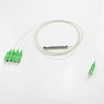 

50 Pieces SC APC 1x4 E-Gpon Single mode 0.9mm mini plc splitter