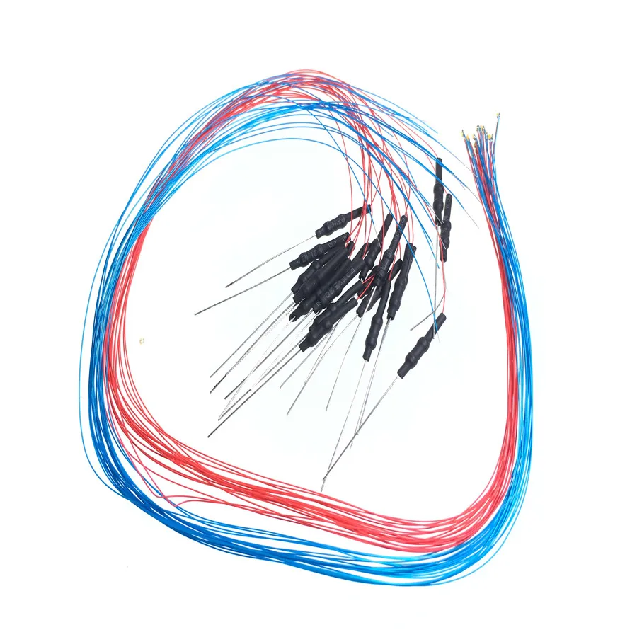 

20pcs/lot 0402 SMD model train HO N OO scale with resistor 3v led light for ho train layout model building