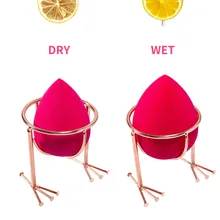 BEAUTY7 1 шт Макияж Косметические Пуфы Дисплей стенд лицо мягкие губки Контейнер сушки держатель кронштейны составляют затяжек Поддержка Держатели