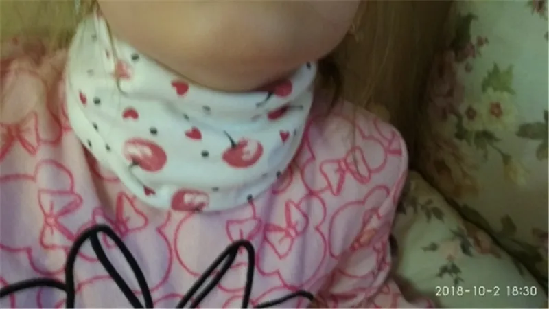 Весенне-осенний детский хлопковый шарф, Детские Зимние теплые шарфы, нагрудники для мальчиков и девочек, детский шейный платок с круглым вырезом