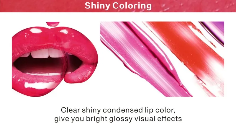 HENLICS Ultra Brilliant Lustre Lip Gloss 10 Colors Sexy Liquid Lipstick Waterproof Long Lasting Shimmer Lip Gloss (18)