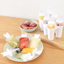 Качество еды PP милый медведь льда формы для крема ледяной леденец формы Морозильник Мороженое бар формы производитель с дома DIY льда формы квадратный круглый