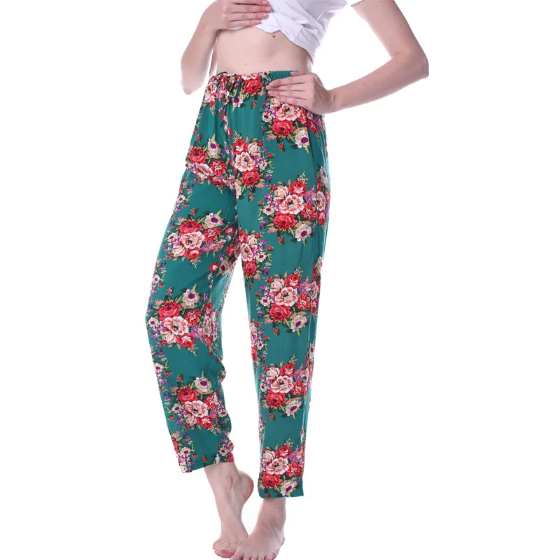 Mr& Mrs Right Цветочные хлопковые брюки для женщин шелковые женские наборы для сна, низ пижамы невесты и пижама для невесты мягкие Pajymas