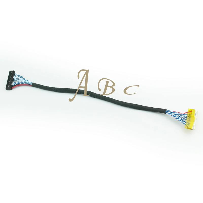 250 мм LVDS кабель FIX 30P D8 фиксации 30Pins двойной 2ch 8bit 1 0 шаг для 17 &quot 21&quot ЖК дисплей
