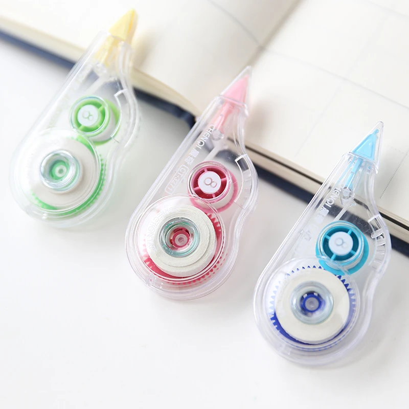 Mini cartoon pupil correction tape strip transparent long large