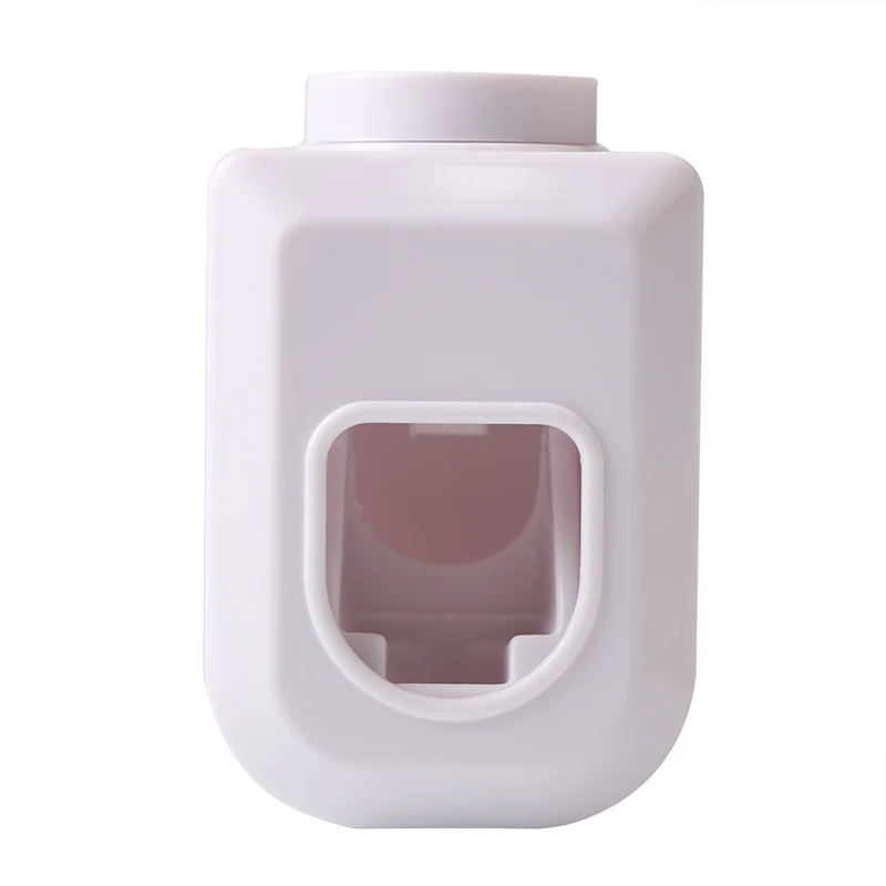 1 шт. ленивый автоматический диспенсер для зубной пасты пластиковый соковыжималка для зубной пасты держатель для зубной пасты аксессуары для ванной комнаты - Цвет: White