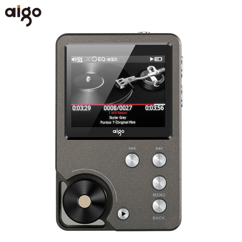 Original Aigo 105 MP3 Player Zinc Alloy HiFi Enthusiast Lossless Music