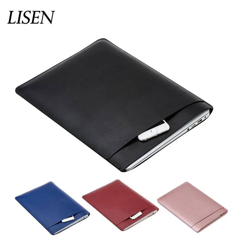 Waterproof PU Leather Mobile Phone Sleeve Cover for Apple