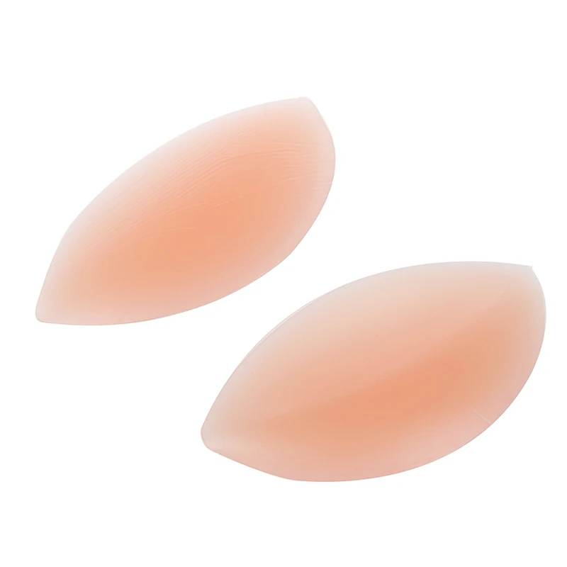 

1 Pair Soft Feel Silicone Inserts Pads Breast Enhancers for Bras Swimsuits and Bikini