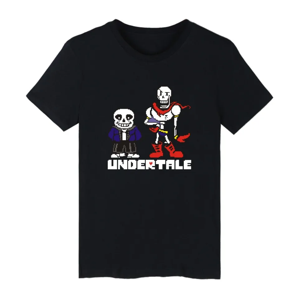Футболка мужская с принтом Undertale хлопковая тенниска коротким рукавом забавная