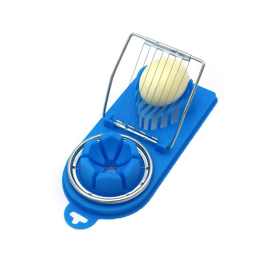 

Stainless Steel Egg Slicer Fruit Tomato Kitchen, Hotel, Restaurant Cutter Multifunctional Kitchen Tools