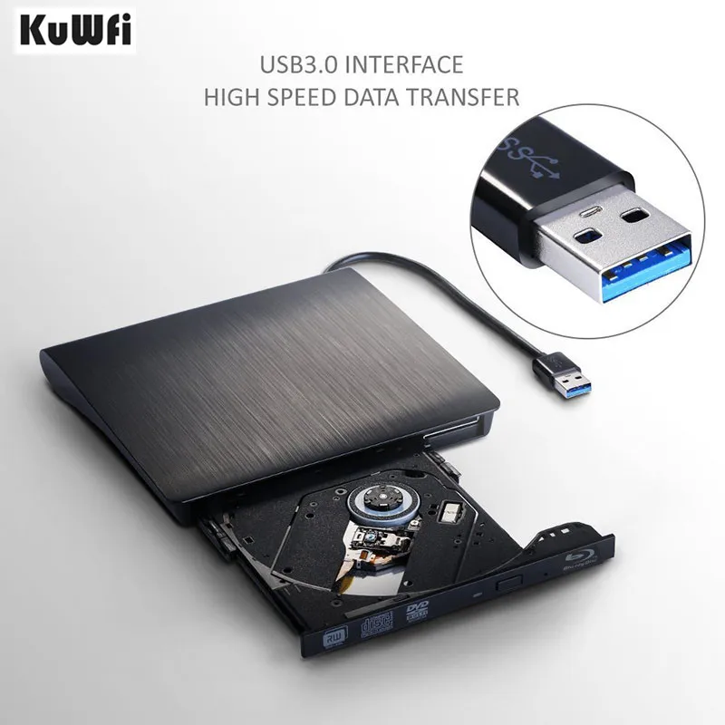 USB 3 0 Bluray проигрыватель DVD/BD ROM CD/DVD RW записывающее устройство воспроизведение 3d