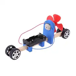 DIY гоночный автомобиль с переменной Скорость Малыш DIY сборка аэродинамический автомобиля игрушка детей науки Технология образование