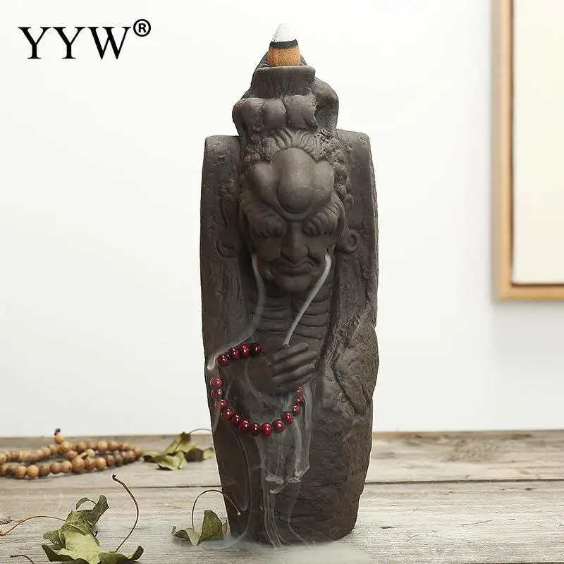 

Buddhist Decor Backflow Cones Incense Burner Waterfall Incense Cone Holder Censer Home Fragrance Stand Incenso Home Aroma Burner