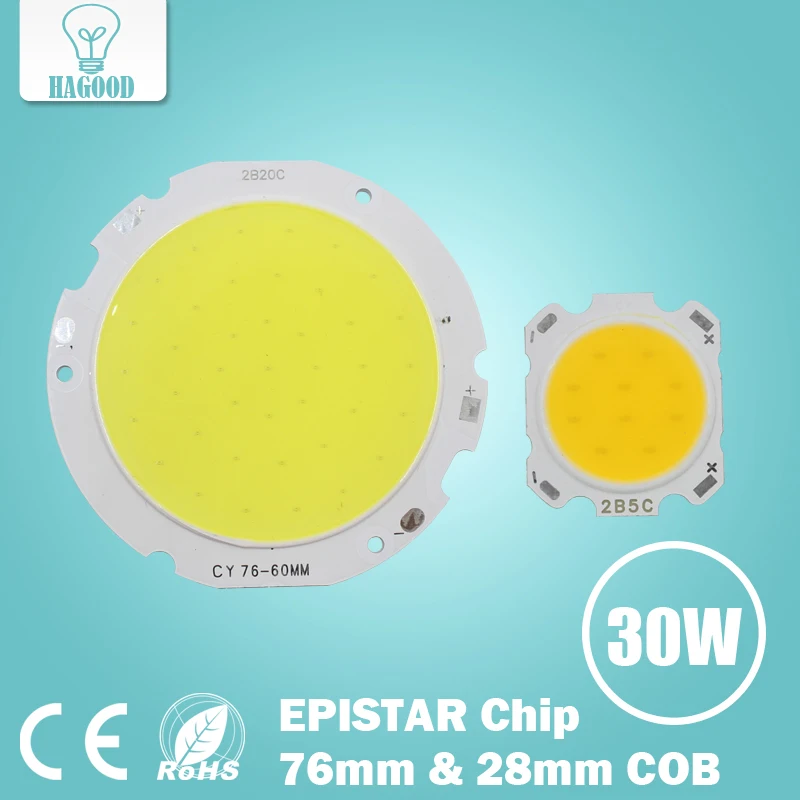 10 шт. 3 Вт-30 Вт COB Led светодиодные чипы поверхностный свет для светодиодные лампы Spotlight уличная Светодиодная лампа - изображение
