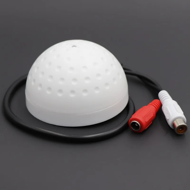 

Golf style CS-09A Sound Monitor Audio Pickup Security Listening for CCTV Camera Audio Camera Microphone