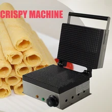 1pc High quality Electric Non Stick Cooking Surface Crispy machine 110V or 220V ice cream Crispy