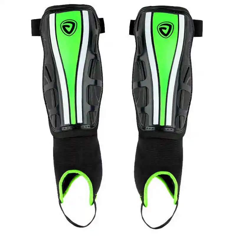 

JANUS Professional Football Shin Protective Pads Soccer Leggings Plate Football Training Shin Guard With Ankle For Child & Adult