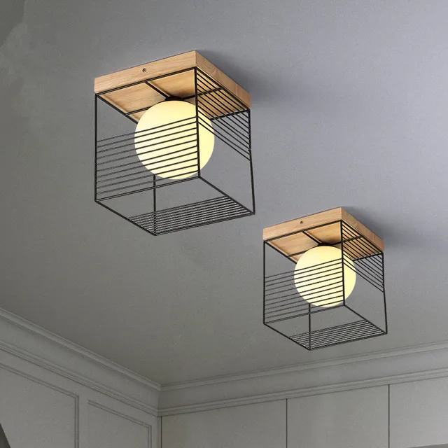 Best Seller 2019 New Nordic Indoor Wood Led Ceiling Light Fixture Luminaire Modern Iron Net Bedroom Corridor Hallway Mount Lamp Aisle Decor Best Seller 2019 New Nordic Indoor Wood Led Ceiling Light Fixture Luminaire Modern Iron Net Bedroom Corridor Hallway Mount Lamp Aisle Decor
