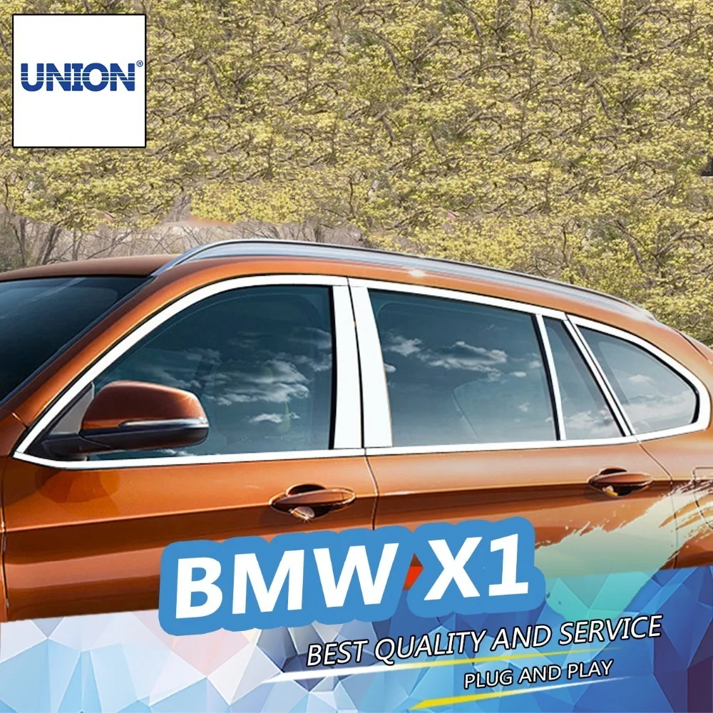 

Car styling stainless Steel Window Trim sticker For BMW X3 X5 X6 Windows middle column Window frame Trim Sequin Accessories