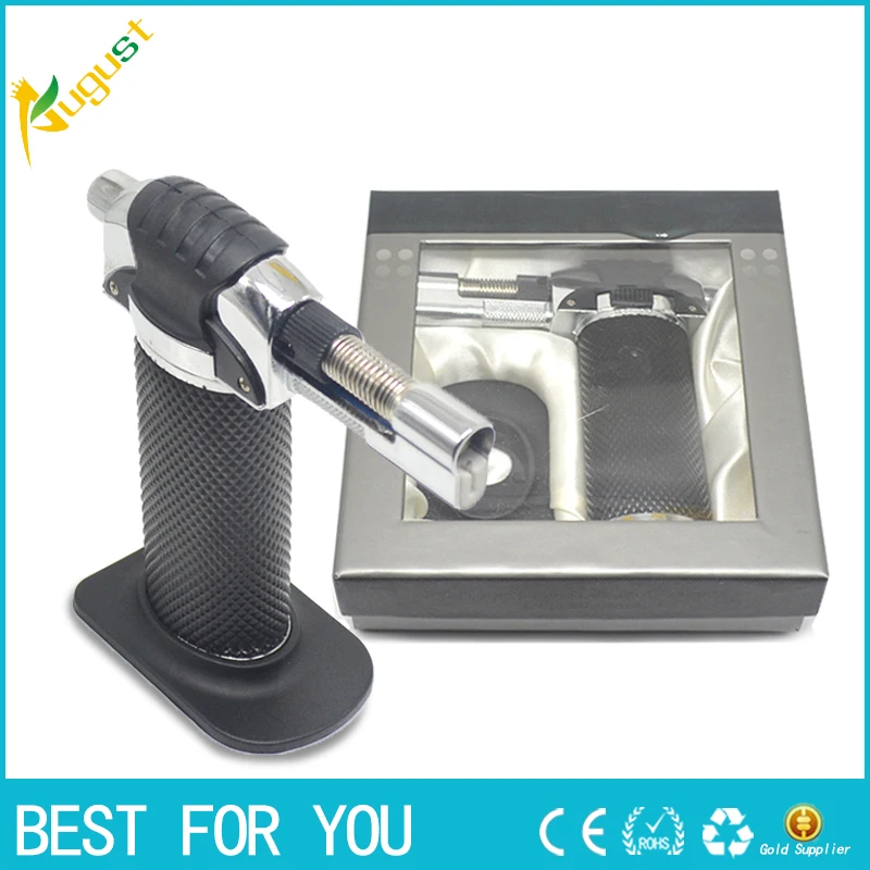 

1pc GF-821 butane gas lighters for cigarettes new spray gun lighter click n vape advanced in various colors