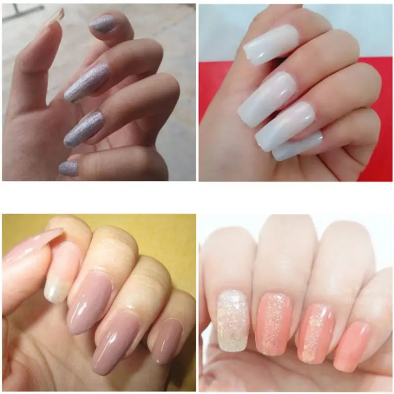 Rápido edificio Polygel uñas líquido polaco Slip solución falso uñas cepillo doble terminó Rápido edificio Polygel uñas líquido polaco Slip solución falso uñas cepillo doble terminó