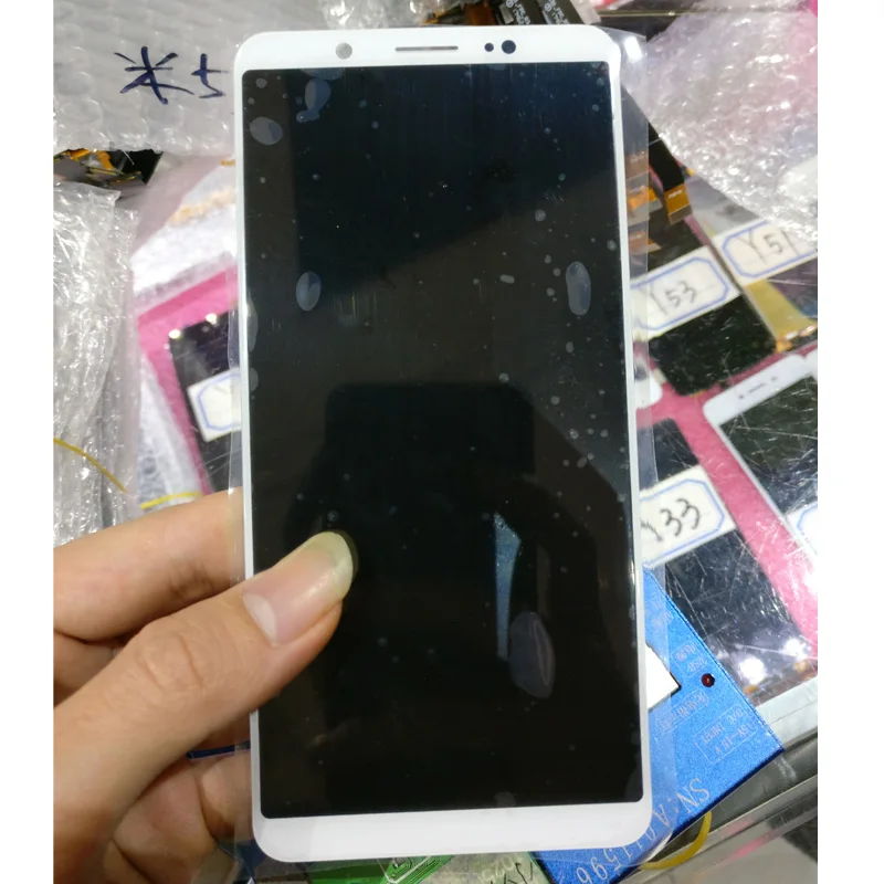 

100% Tested White 6.0 inch NEW For BBK Vivo V7+ / Vivo V7 Plus Full LCD display + Touch screen digitizer assembly Replacement