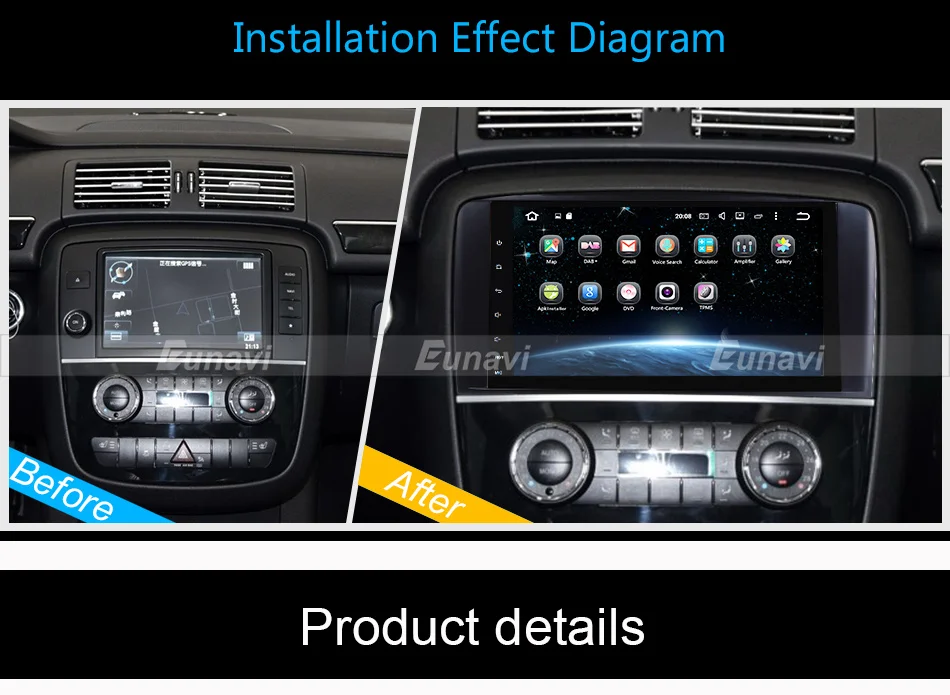 Top Eunavi 2 Din Quad core 9