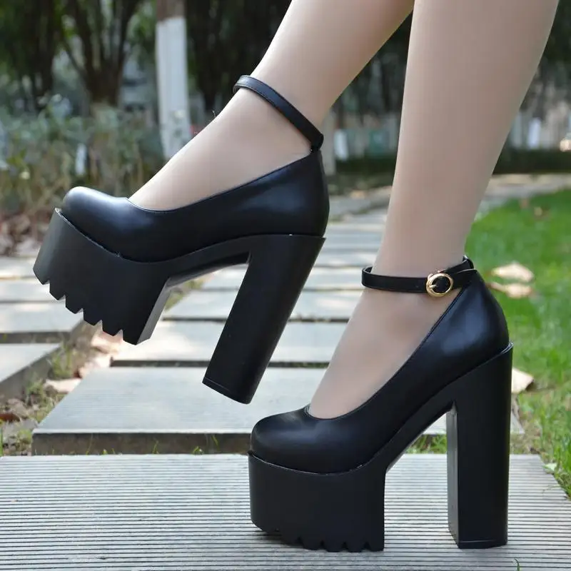 

Europe and the United States nightclub bar show shoes 14 cm super high heel waterproof platform women's shoes sexy high heels