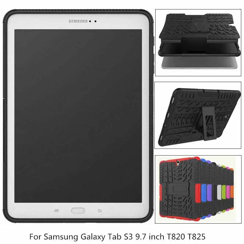 Чехол для планшета Samsung Tab S3 9 7 дюйма T820 T825 Силиконовый противоударный