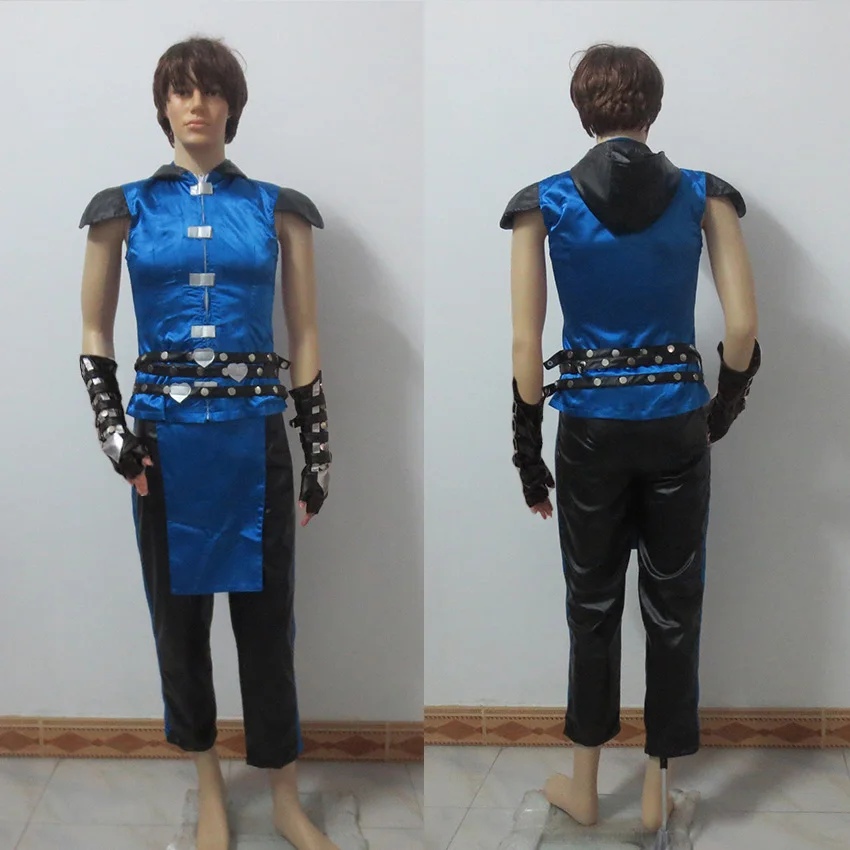 

Mortal Kombat Cosplay Ninja Sub Zero Costume Custom Made Any Size