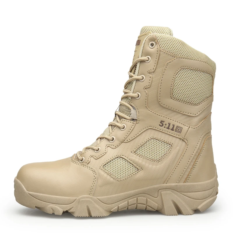 Militar Alta Ao Exército Treinamento Homens De Do Tático Top Deserto Ar Resistente Bege preto Antiderrapante Respirável Sapatos Desgaste Inverno 397 Xx Botas Livre vwFqzn7F