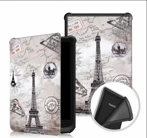 Тонкий Магнитный чехол для Pocketbook 627 616 632 funda Touch Lux 4 Basic 2 HD 3 + ручка|Чехлы планшетов и