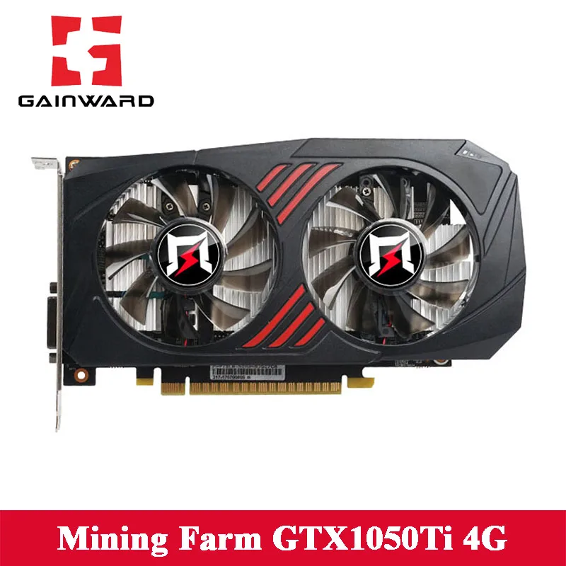 Вентилятор Cooler GAINWARD GTX1050Ti 4 г Графика карты 128bit курица игр 1392/7008 мГц NVIDIA 768 видео GDDR5
