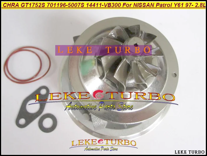 Turbo Cartridge CHRA GT1752S 701196 14411-VB300 701196-5007S 701196-0002 For NISSAN Y61 Patrol (5)