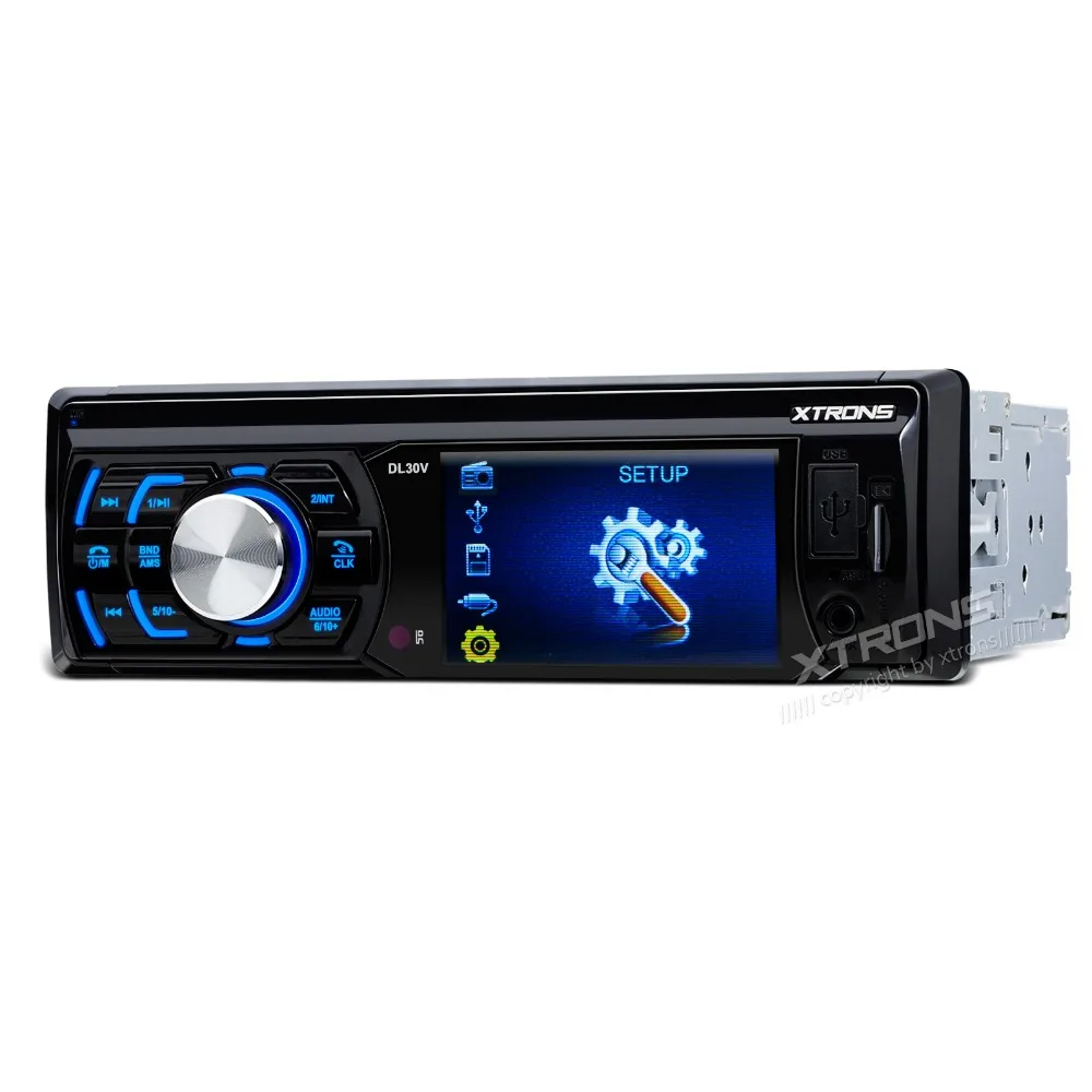 XTRONS 3 дюймовый HD TFT Экран один Din в тире MP3 MP4 720 P видео/FM/USB/SD универсальный