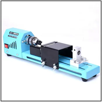 

Newest 150W Mini Lathe Beads Polisher Machine DIY CNC Machining for Table Woodworking Wood DIY Tool