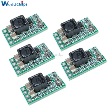 

5Pcs Mini DC-DC 12-24V to 5V 3A Step Down Module Board Voltage Buck Adjustable Power Supply Converter 1.8V 2.5V 3.3V 5V 9V 12V