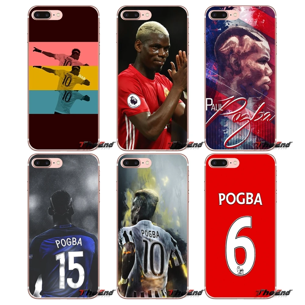 Футболист изображение Paul Pogba DAB для samsung Galaxy S2 S3 S4 S5 мини S6 S7 край S8 S9 Plus Note 2 3 4 5 8 Coque