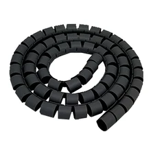 Горячая 5FT компьютерный кабель провод шнур на молнии Галстук Органайзер обертка