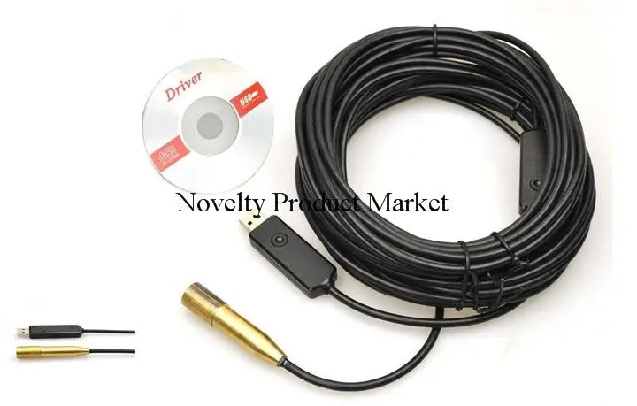 Водонепроницаемая usb эндоскоп IP67 5 м 14 мм 300 000 пикселей бороскоп CMOS|endoscope camera|usb