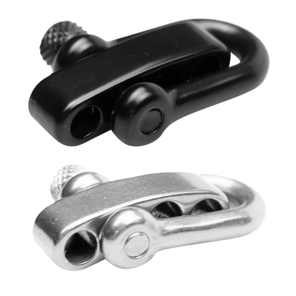 Titan Stainless-Steel Shackles for Paracord Bracelets | Premium Stylish Metal Clasps Holds Up to 1,650 LBS in an Emergency. 5-Pack Titan Stainless-Steel Shackles for Paracord Bracelets | Premium Stylish Metal Clasps Holds Up to 1,650 LBS in an Emergency. 5-Pack