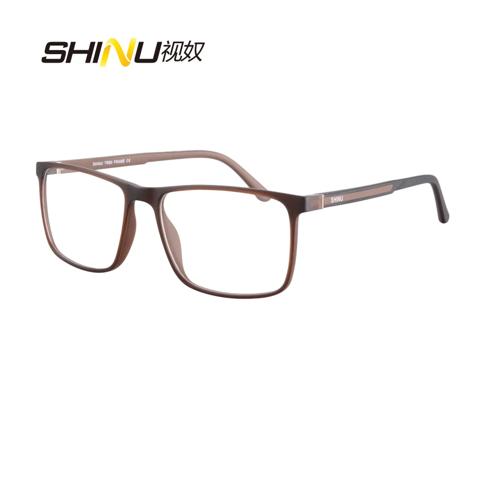 Men Reading Glasses Anti Blue blocking Multifocal Progressive Reader TR90 Frame spring hinge magnifier leesbril presbicia custom